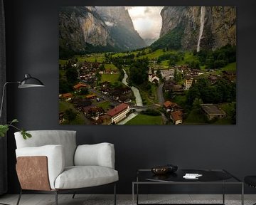 Lauterbrunnen in der Schweiz von Hussein Muo