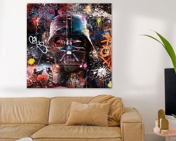 Star Wars Darth Vader van Rene Ladenius Digital Art