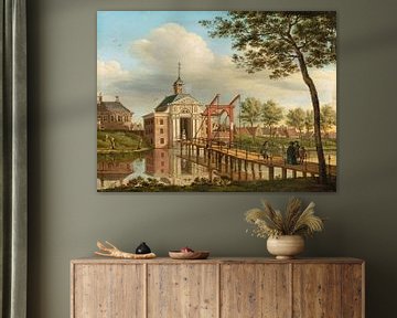 A View Of Marepoort, Leiden, Paulus Constantine la Fargue