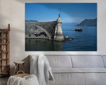 Havenhoofd Stresa Lago Maggiore van Rick Van der Poorten
