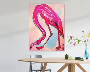 Flamingo-Vogel von Liesbeth Serlie
