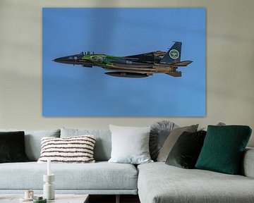 Le Boeing F-15 Eagle saoudien arrive en Grèce.