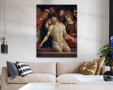 Gaudenzio Ferrari, Die Beweinung Christi - um 1533 von Atelier Liesjes