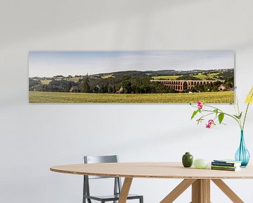 Pont de la vallée de Göltz - Panorama du Vogtland sur Frank Herrmann