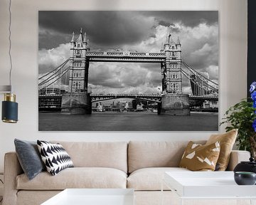 De Tower Bridge, London, Engeland. van Mirte Bergmans