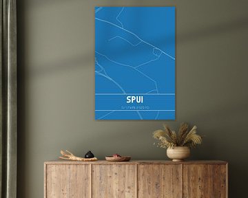 Blueprint | Carte | Spui (Zeeland) sur Rezona