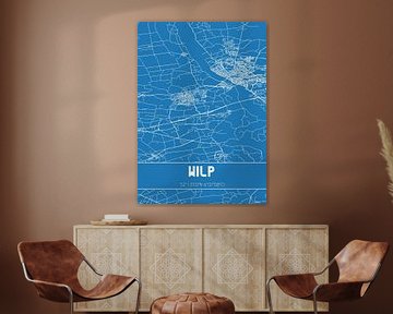 Blueprint | Map | Wilp (Gelderland) by Rezona