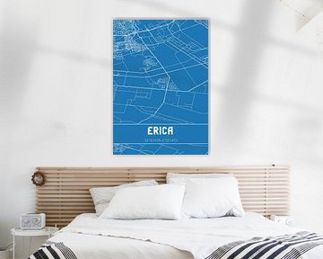 Blueprint | Carte | Erica (Drenthe) sur Rezona