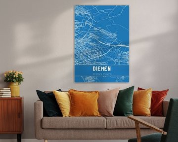 Blueprint | Map | Diemen (North Holland) by Rezona