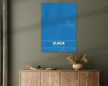 Blueprint | Carte | Digues (Fryslan)