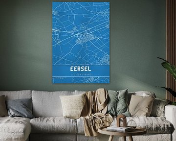 Blueprint | Map | Eersel (North Brabant) by Rezona