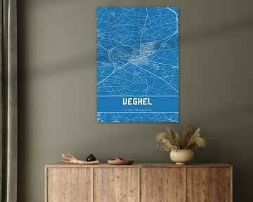 Blueprint | Map | Veghel (North Brabant) by Rezona