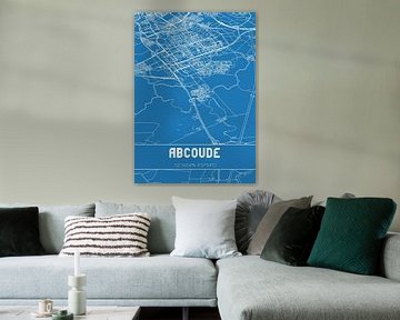 Blueprint | Map | Abcoude (Utrecht) by Rezona