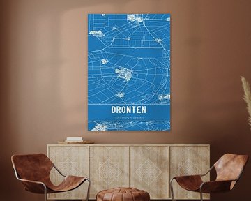 Blueprint | Map | Dronten (Flevoland) by Rezona