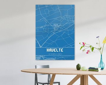 Plan d'ensemble | Carte | Havelte (Drenthe) sur Rezona