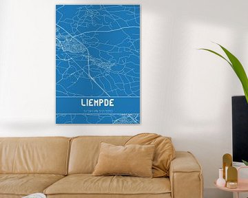 Blueprint | Map | Liempde (North Brabant) by Rezona