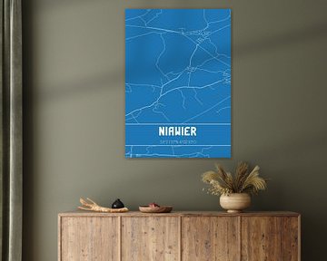 Blueprint | Carte | Niawier (Fryslan) sur Rezona