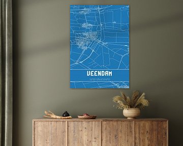 Blueprint | Carte | Veendam (Groningen) sur Rezona