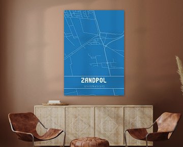 Blueprint | Map | Zandpol (Drenthe) by Rezona