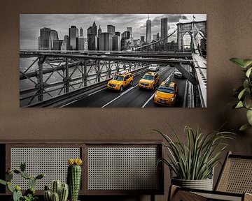 New York City von der Brooklyn Bridge aus von Roy Poots