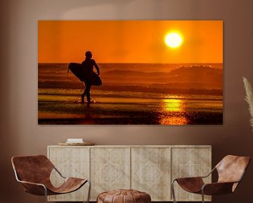 Surfers Sunset von M DH