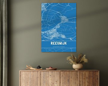 Blueprint | Map | Reeuwijk (South Holland) by Rezona