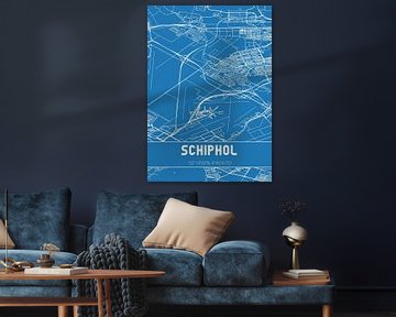 Blueprint | Map | Schiphol (North Holland) by Rezona