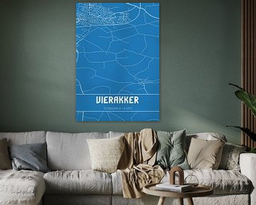 Blueprint | Carte | Vierakker (Gueldre) sur Rezona