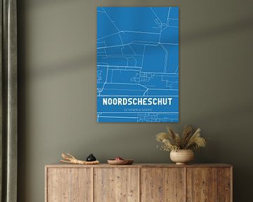 Blueprint | Carte | Noordscheschut (Drenthe) sur Rezona