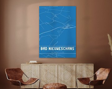 Blueprint | Map | Bad Nieuweschans (Groningen) by Rezona