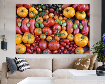 Nature morte aux tomates sur Karina Baumgart