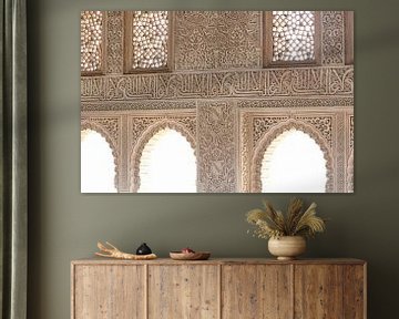 Alhambra Nasrid paleizen 1 van Russell Hinckley