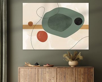 Mid Century Modern Abstract sur Mad Dog Art