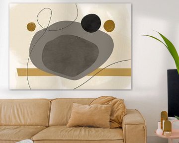 Mid Century Modern Abstrakt von Mad Dog Art