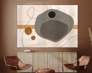 Mid Century Modern Abstract sur Mad Dog Art