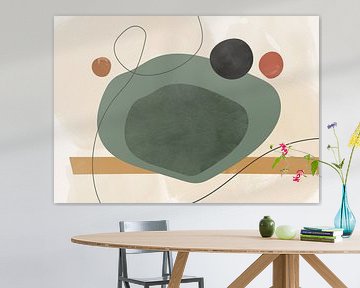 Mid Century Modern Abstract sur Mad Dog Art