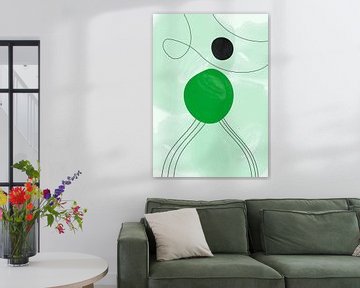 Abstraction scandinave sur Mad Dog Art