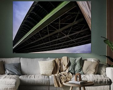 Kennedy Bridge van diagonaal onder van Stefan Klettke