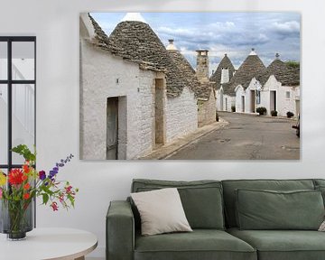 Trulli cottages in Alberolbello, Italy