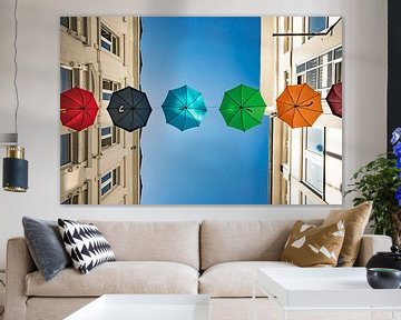 Paraplu's in de zon van Stefan Klettke