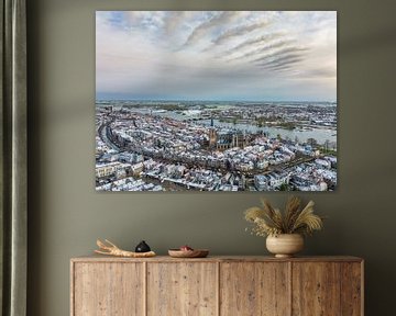 Cold morning in Kampen seen from above by Sjoerd van der Wal Photography