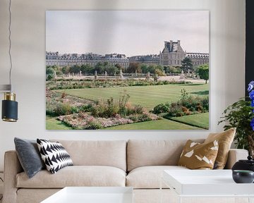 Photo analogique du Jardin des Tuileries à Paris sur Alexandra Vonk