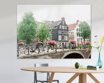 Amsterdamse grachten analoog gefotografeerd van Alexandra Vonk