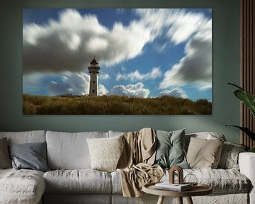 Leuchtturm Egmond aan Zee von Remco Schoonderwoert