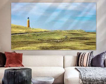 Lighthouse on the Scottish island of Lewis by Rob IJsselstein