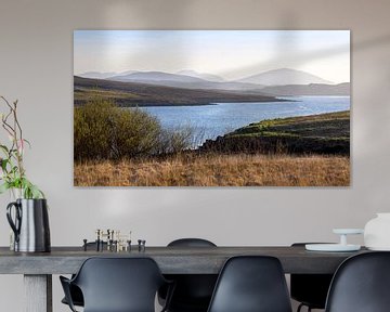 Scottish landscape on the islands by Rob IJsselstein