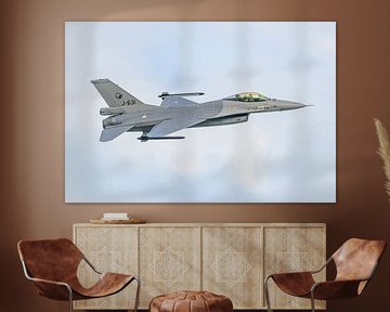 Royal Air Force F-16 Solo Display Team 2014. von Jaap van den Berg