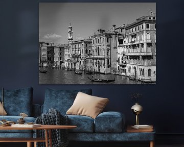 Image monochrome de la vieille ville de Venise sur Animaflora PicsStock
