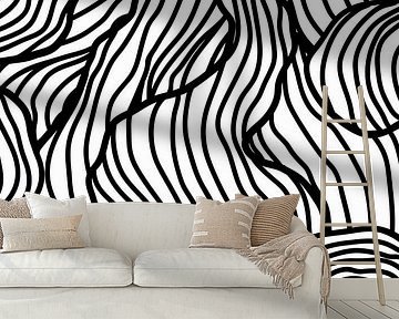 Abstract black and white by Studio Allee
