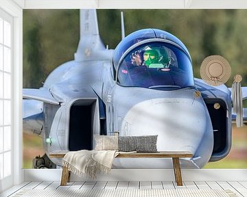 Saab JAS 39 Gripen der ungarischen Luftstreitkräfte. von Jaap van den Berg